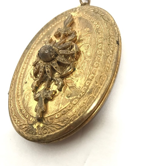 Vintage Locket Miriam Haskell Vintage Jewelry - Picture 6 of 16